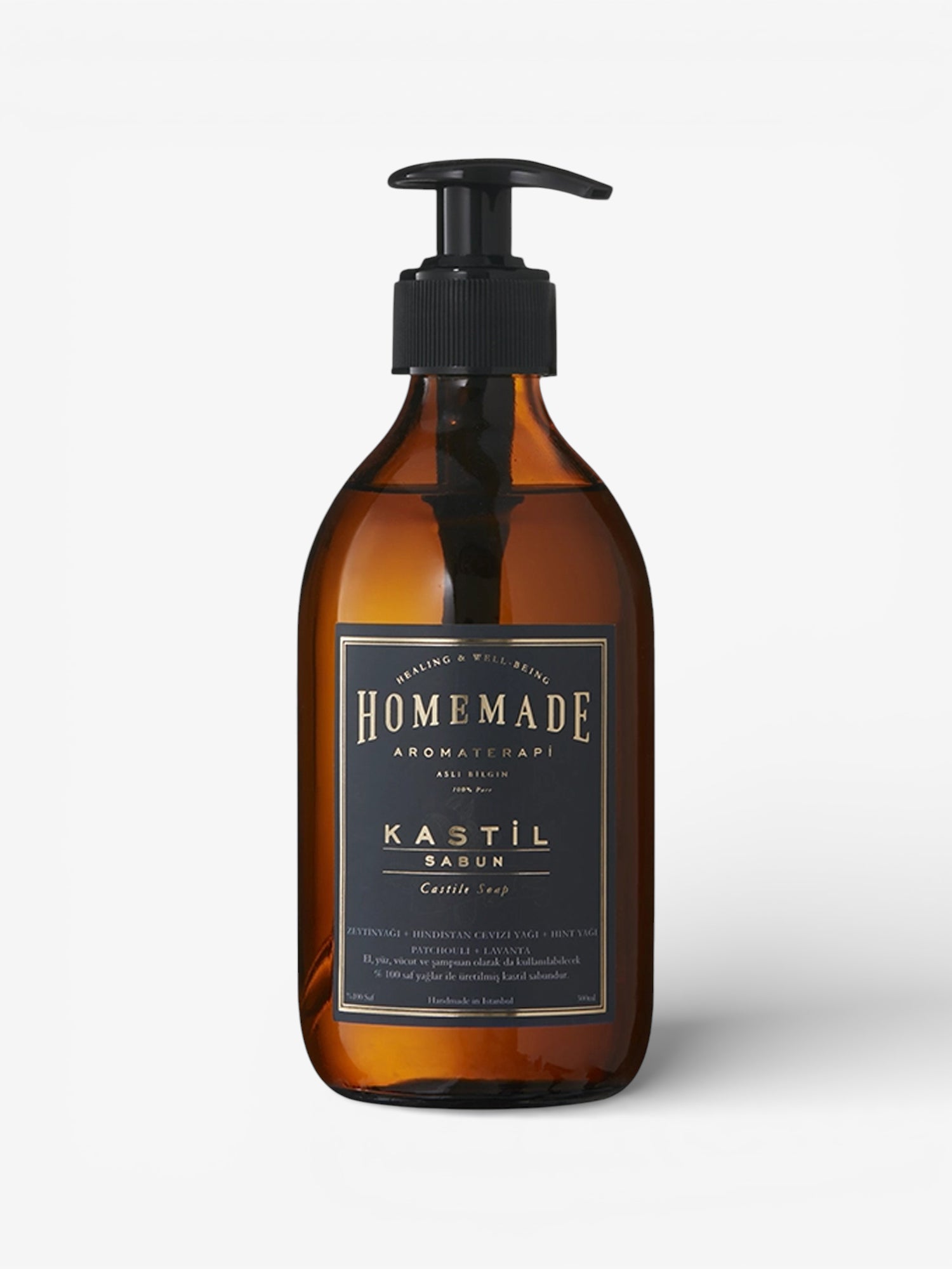 Patchouli & Lavanta Sıvı Kastil Sabun