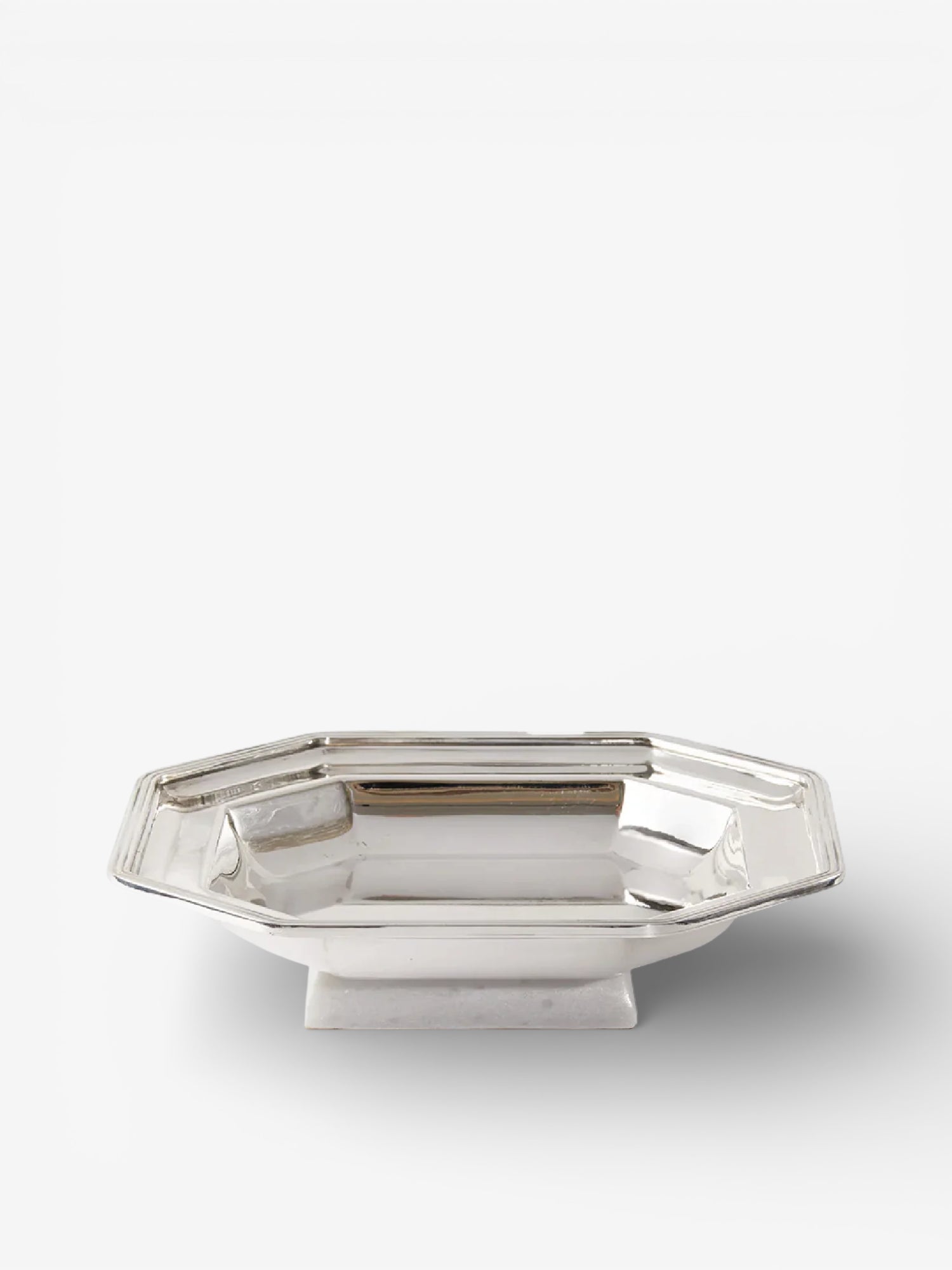 Nazza Gümüş ve Mermer Sunum Tepsi