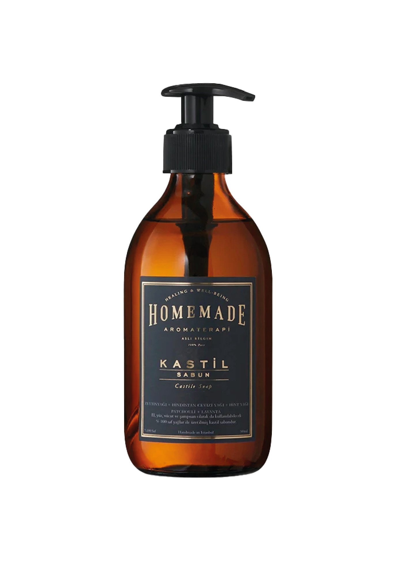 Patchouli & Lavanta Sıvı Kastil Sabun
