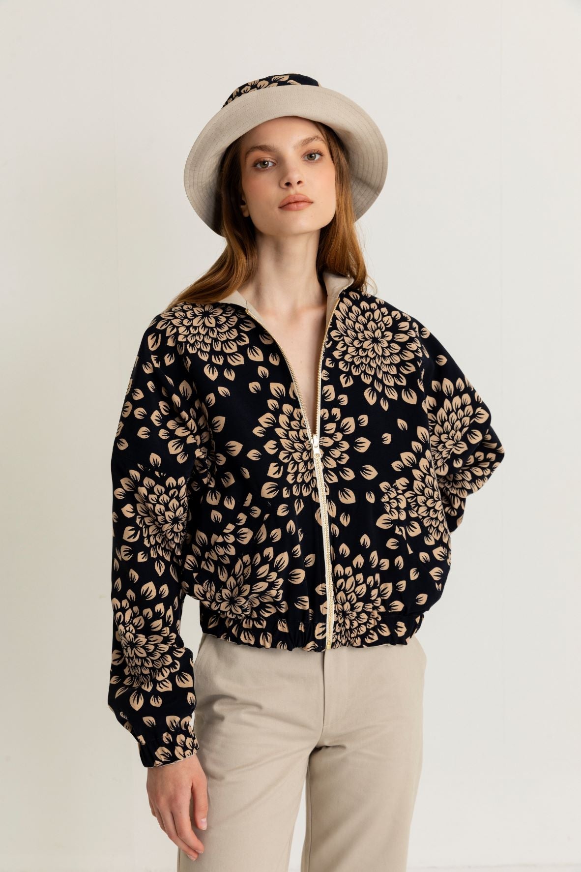 Sara Reversible Bomber Jacket - S/M